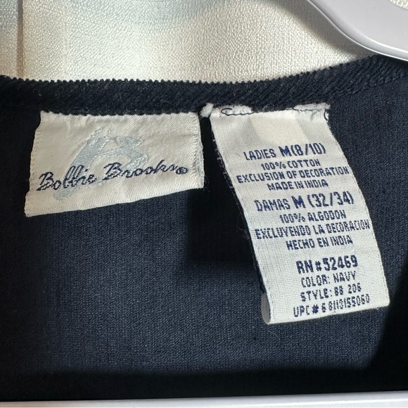 Y2K Vintage Embroidered Floral Vest M Bobbie Brooks Corduroy Embroidered Fall - Picture 4 of 8